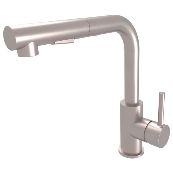 Olympia Single Handle Pull-Out Kitchen Faucet in PVD Brushed Nickel K-5085-BN